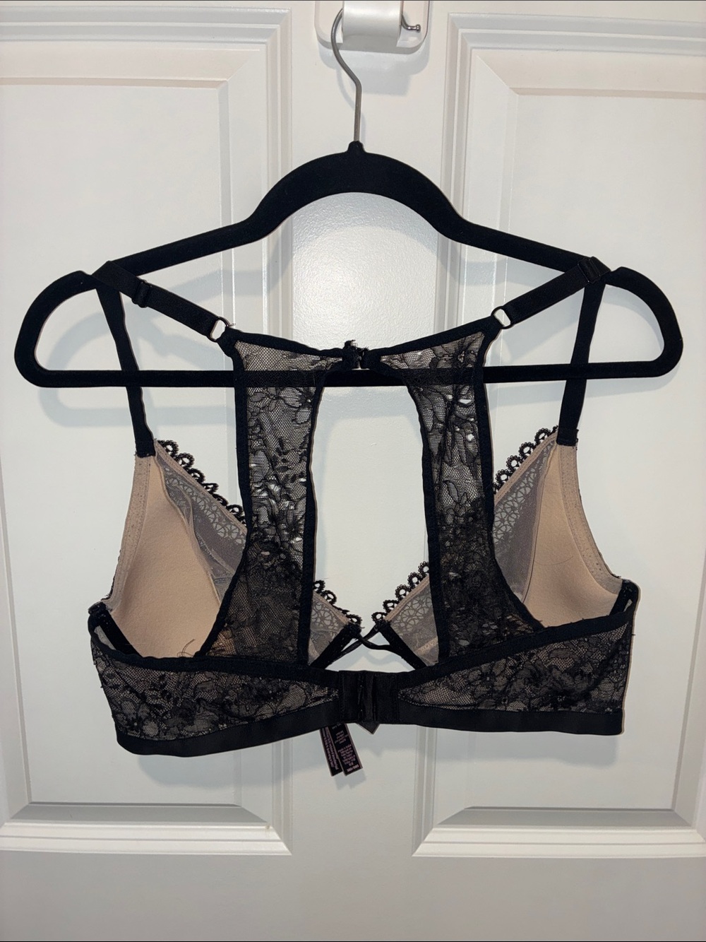 Victoria Secret Black Lace Sheer Bralette with underwire - Picture 2 of 4